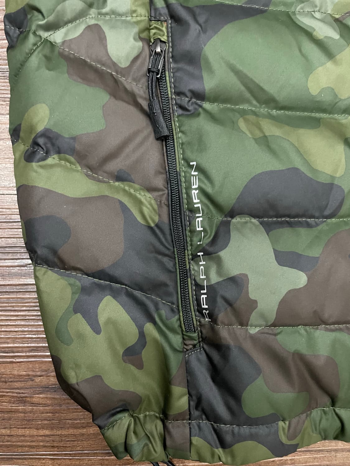 폴로 랄프로렌 RLX 카모 다운 푸퍼 베스트 패딩조끼 상품이미지3