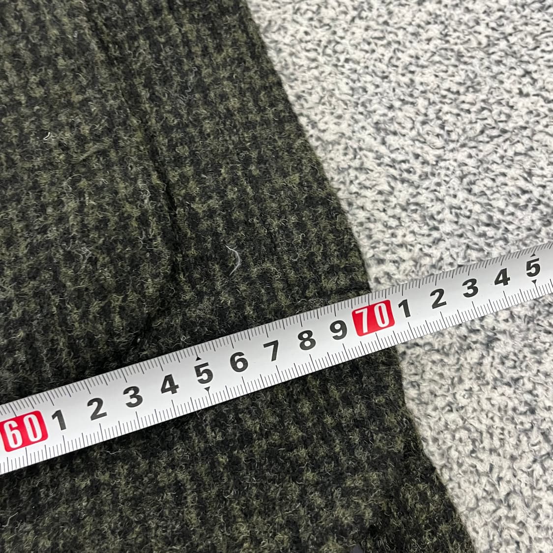 100 헨리코튼 울 체크자켓 0129H1 상품이미지8