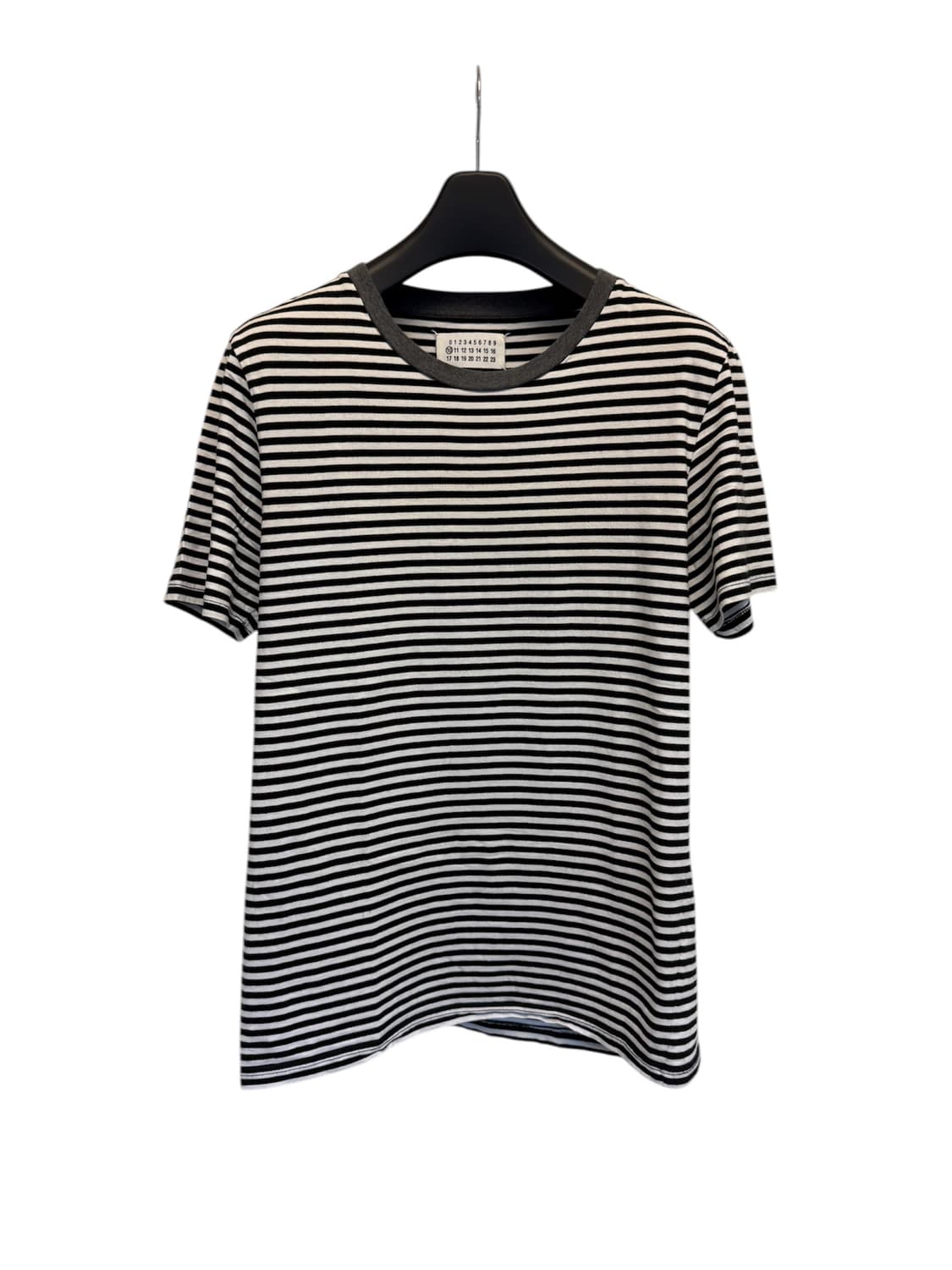 메종 마르지엘라 스트라이프 반팔 티 셔츠 상품이미지1