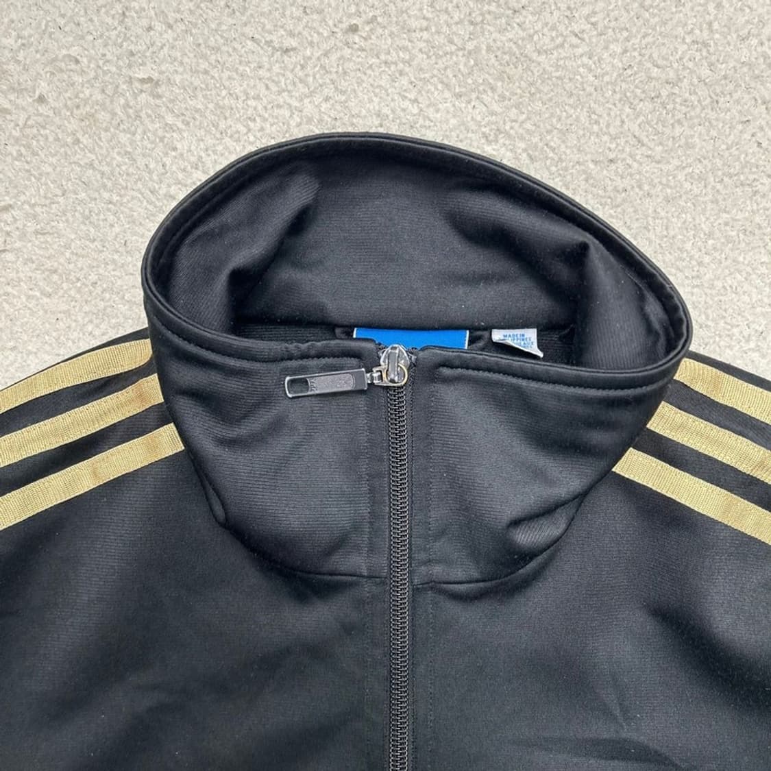 아디다스 오리지널 구파이어버드 트랙탑 재킷 블랙-골드 105 상품이미지4