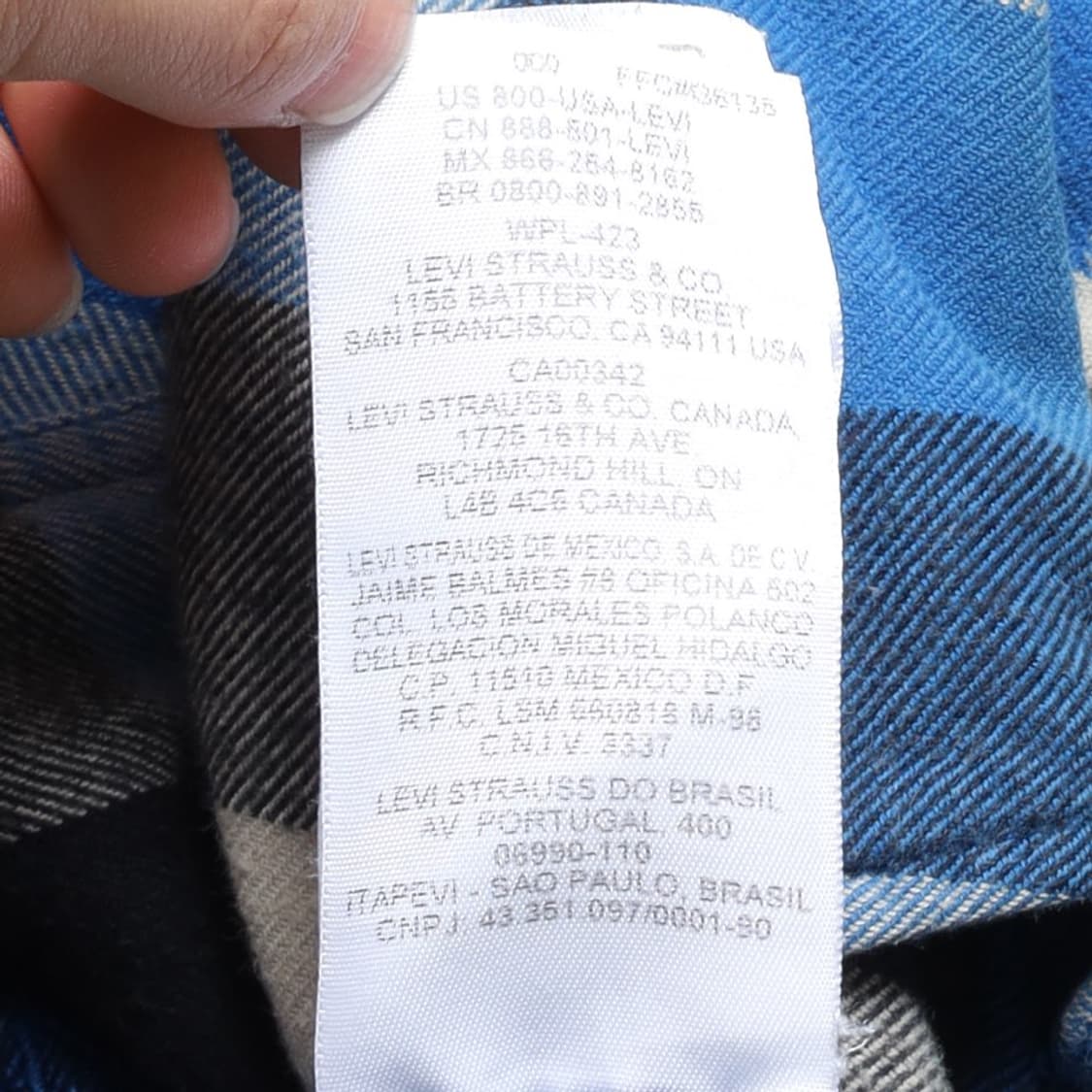 리바이스 Levi's Check Shirt
 상품이미지8