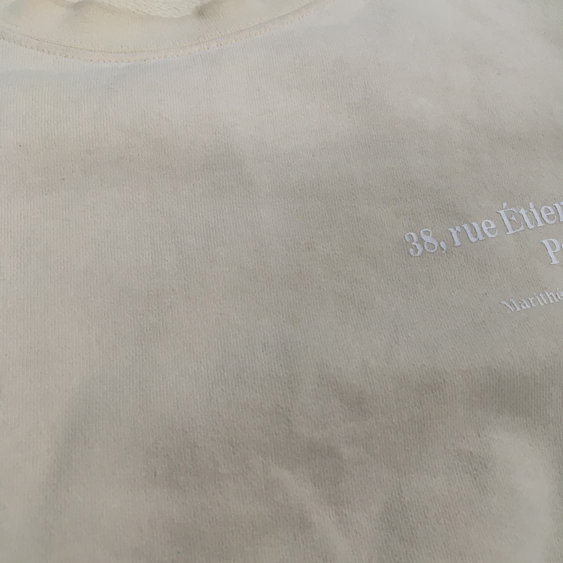 투티/0404 marithe + francois girbaud 맨투맨 상품이미지4