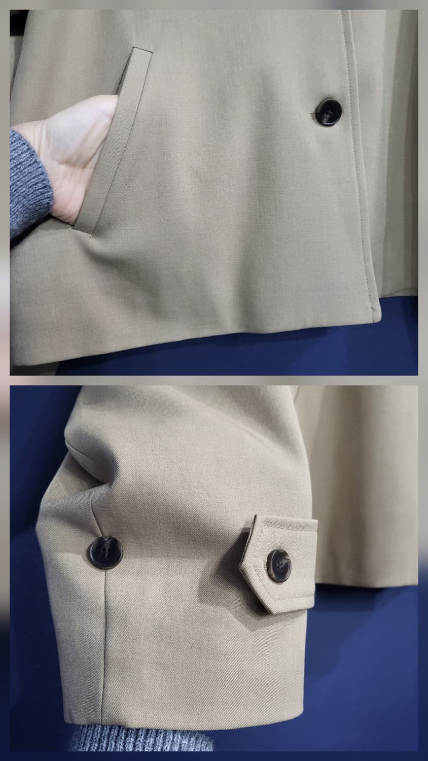 베니토 크롭 오버핏 자켓(새상품) 상품이미지5