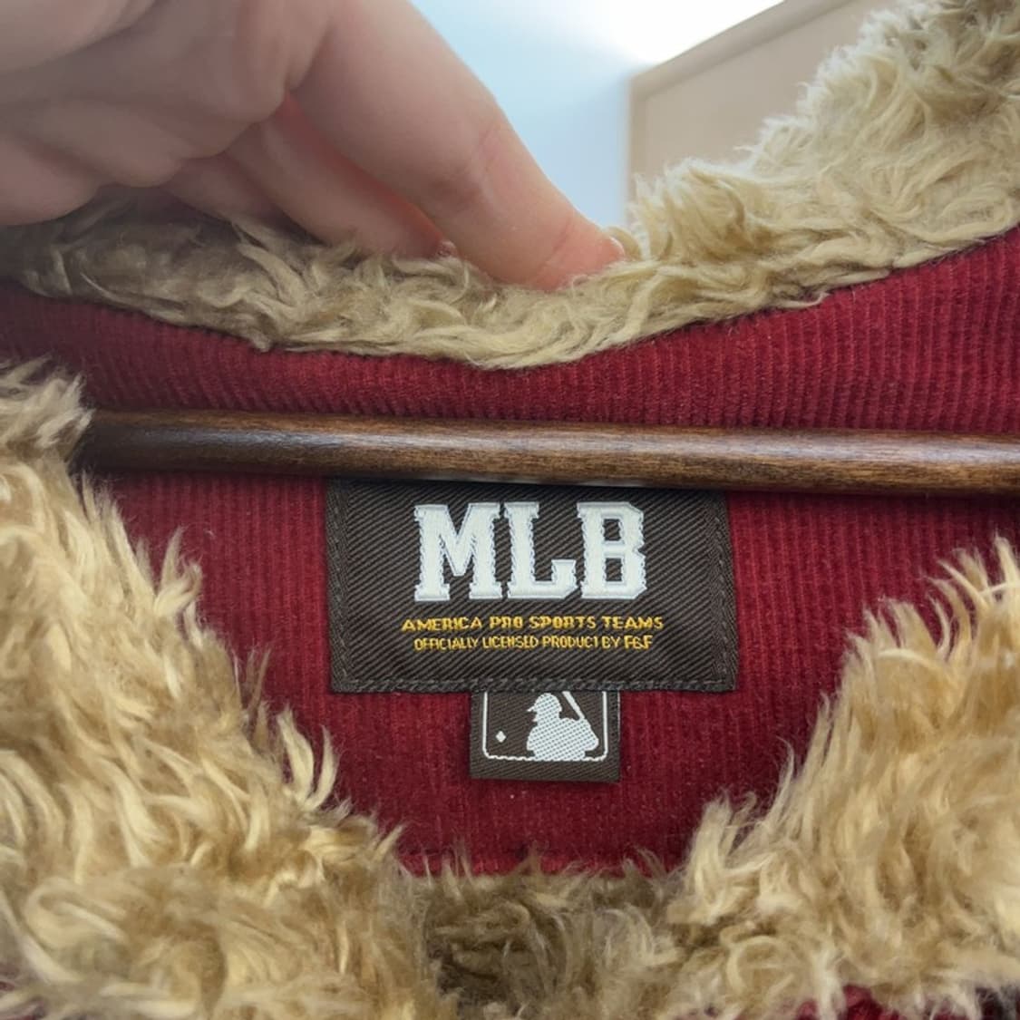 MLB 보스턴 빈티지 코듀로이 털모자 멀티포켓 자켓 95 C07455 상품이미지5