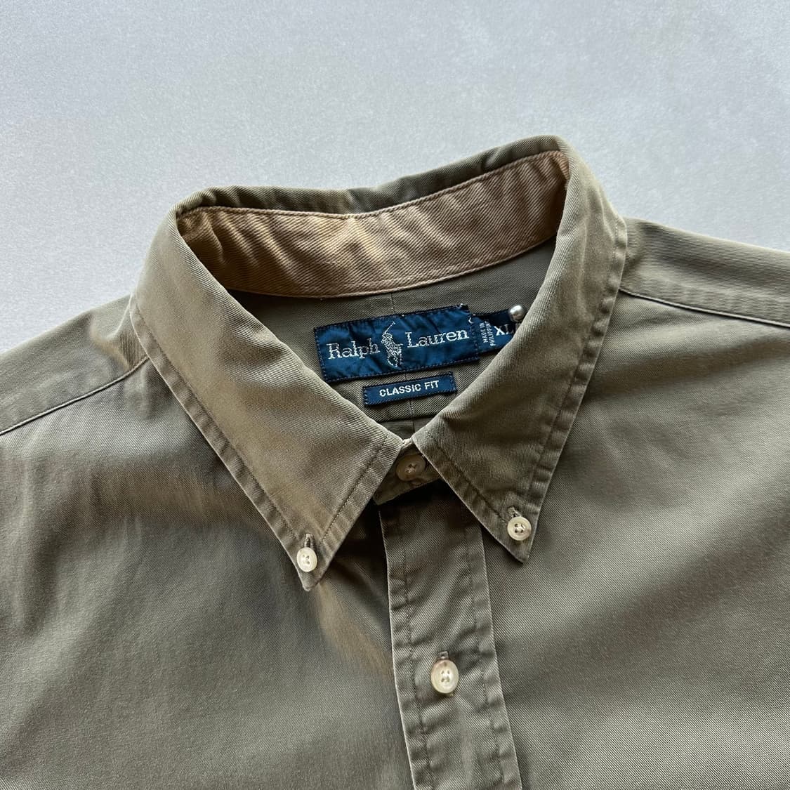 [XL]폴로 랄프로렌 클래식핏 엘보패치 셔츠 상품이미지9