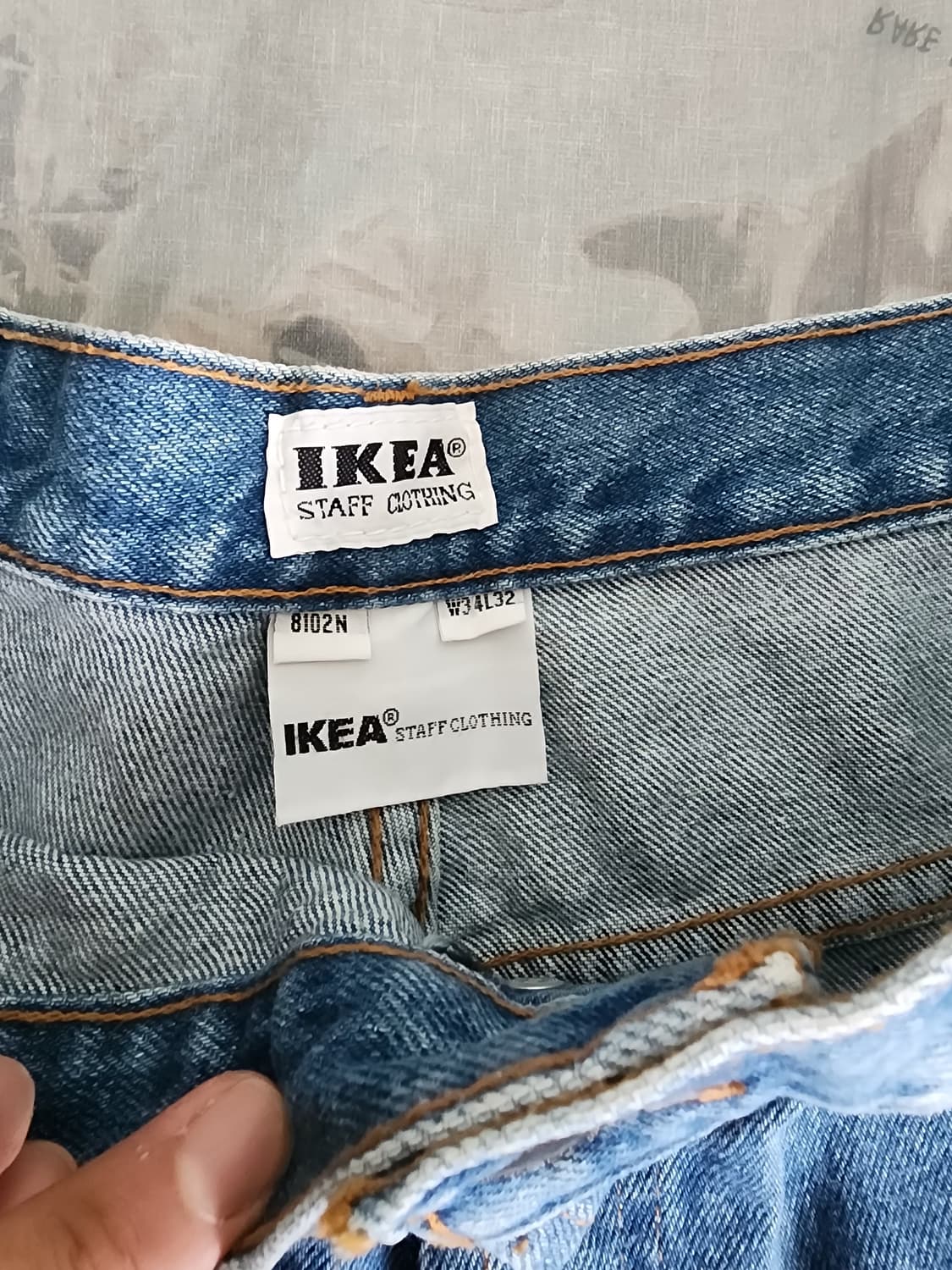 (미사용경매)이케아 스태프 데님 (ikea staff clothing) 상품이미지4
