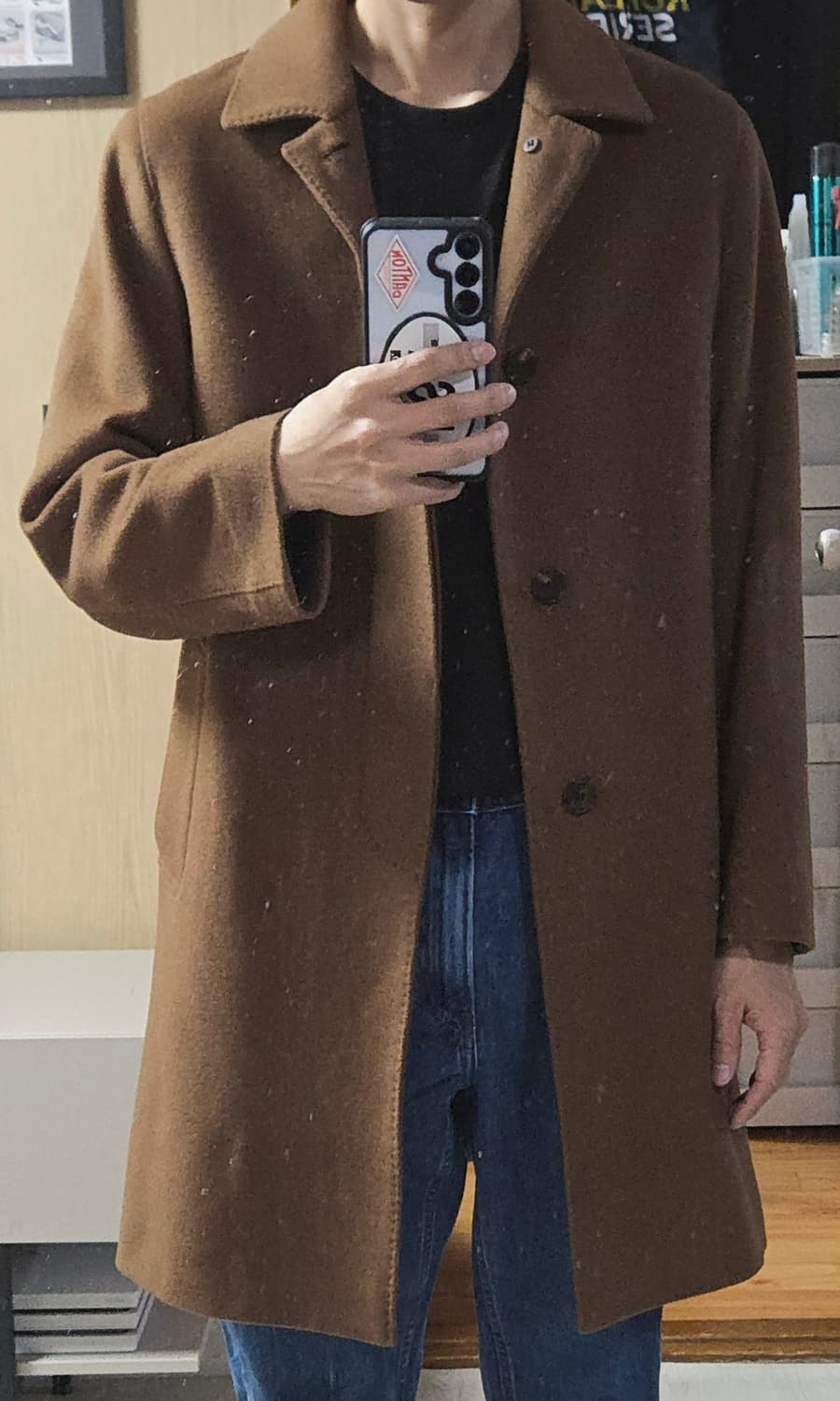 (착샷) 매킨토시 싱글 코트 재팬 캐시미어 블랜드 상품이미지9