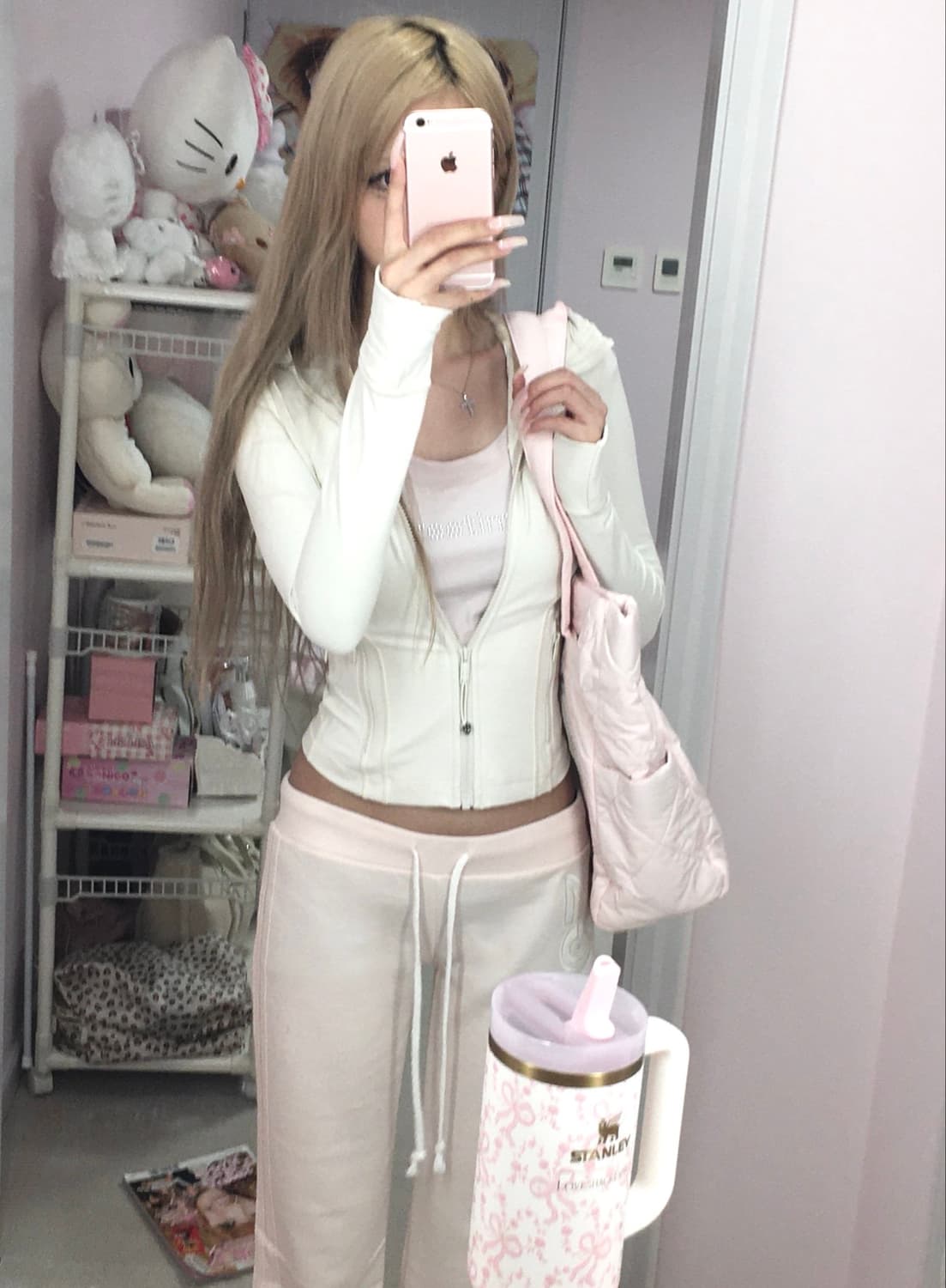 <새상품> 클리시어 25 소프트 클럽 트레이닝 팬츠 핑크 상품이미지2