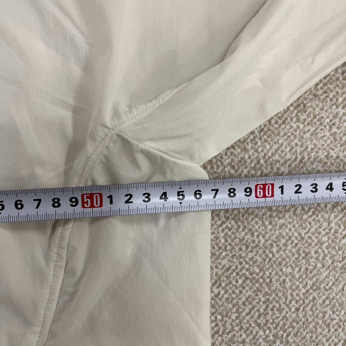 실측확인 고급 여성 오버핏 바람막이 자켓 0126M 상품이미지5