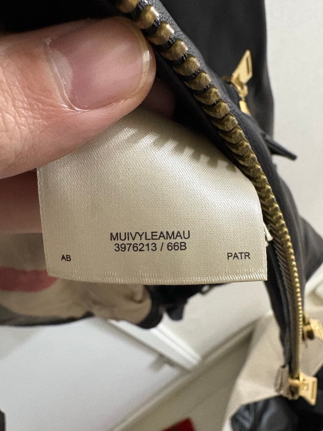 버버리 여성 가죽 라이더 자켓 상품이미지6