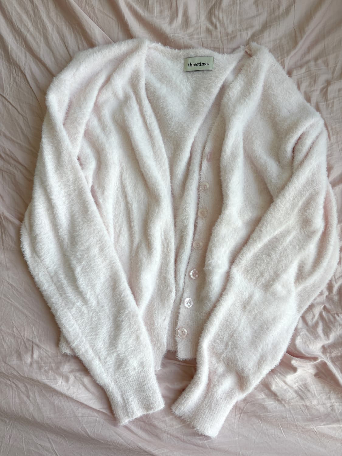 threetimes 쓰리타임즈 메리 니트 가디건 상품이미지2