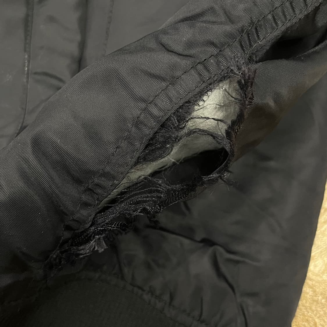 [정품/L] 팀코믹스 패치드 ma-1 점퍼 b16 상품이미지5