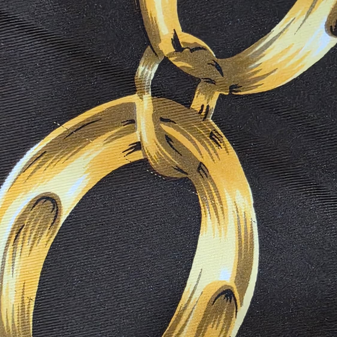 샤넬 cc로고 체인 스카프 브라운/빈티지 상품이미지7