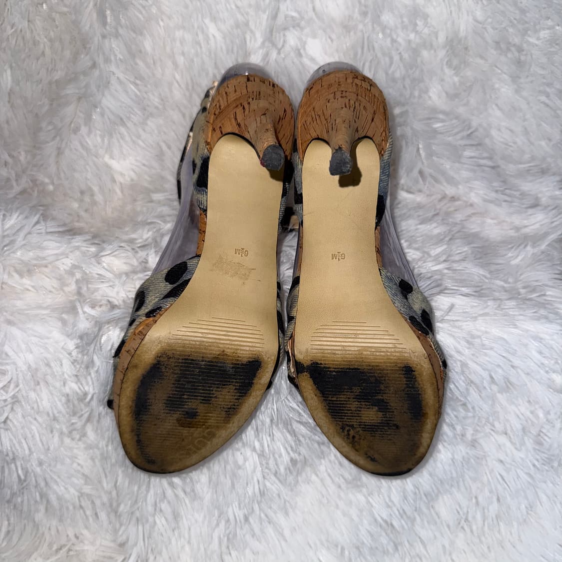 235 Guess 게스 레오파드 패턴 샌들힐 상품이미지9