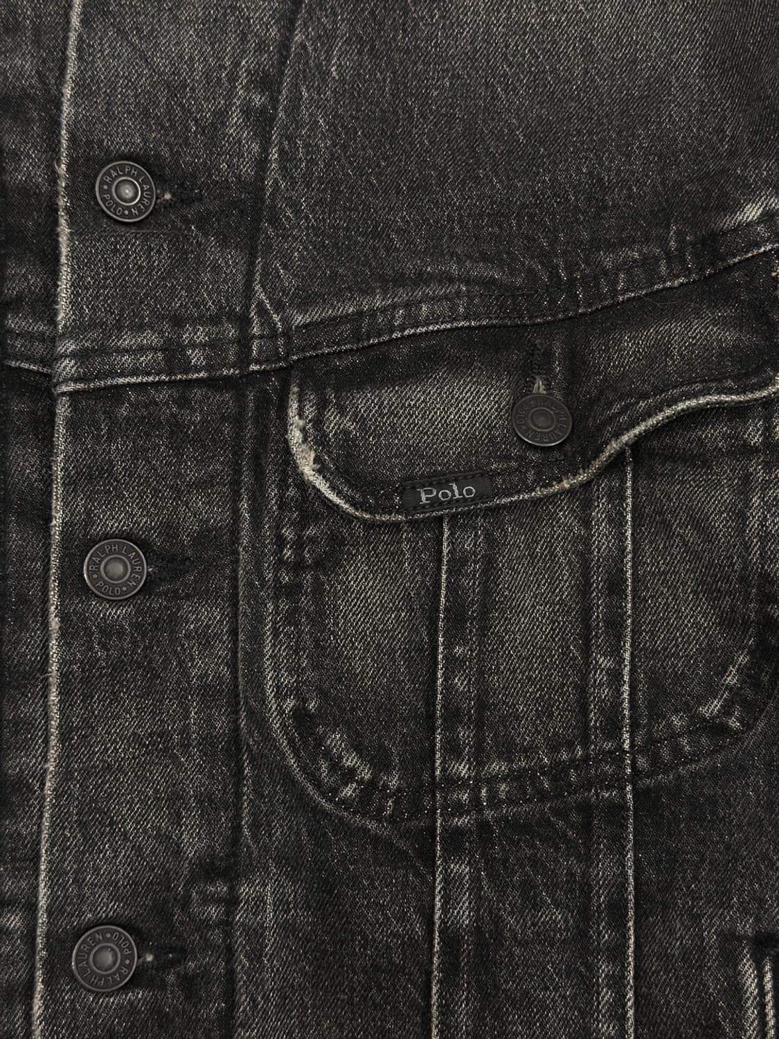폴로 랄프로렌 버팔로 블랙 데님 자켓 상품이미지6