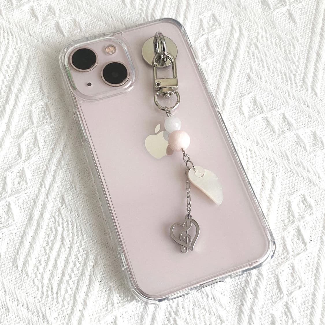 Melody Angel Keyring 음표 멜로디 천사 날개 키링 상품이미지4