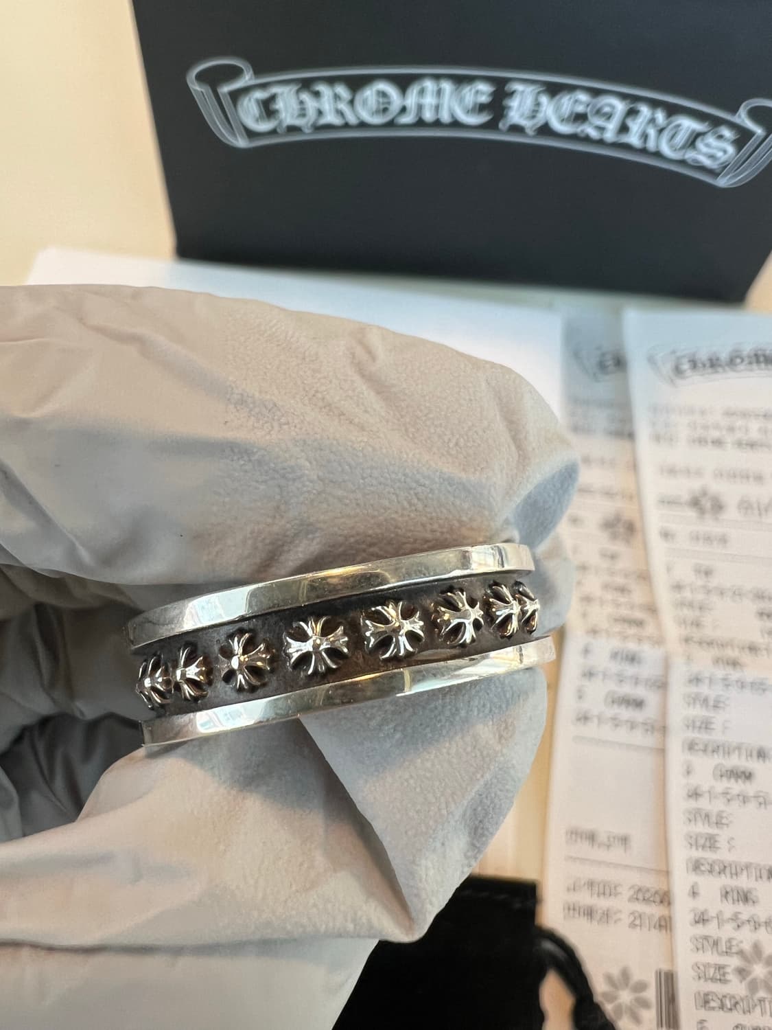 [us11.5] 크롬하츠 미니플러스링 상품이미지4