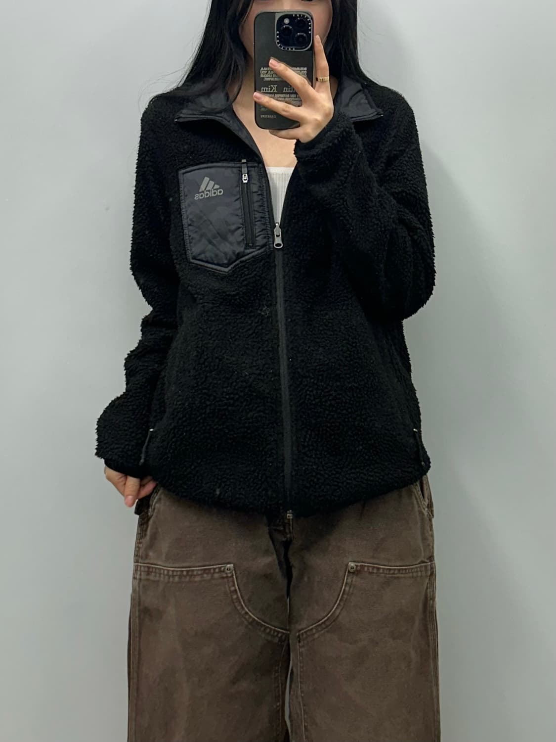 아디다스 쉐르파 리버시블 양면 자켓 상품이미지1