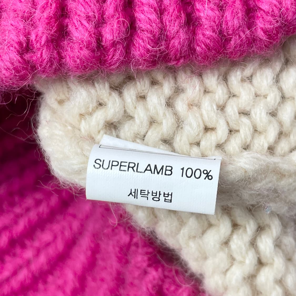 [중고] VALRO SCLUB 딸기 코위찬 니트 집업 가디건 상품이미지4