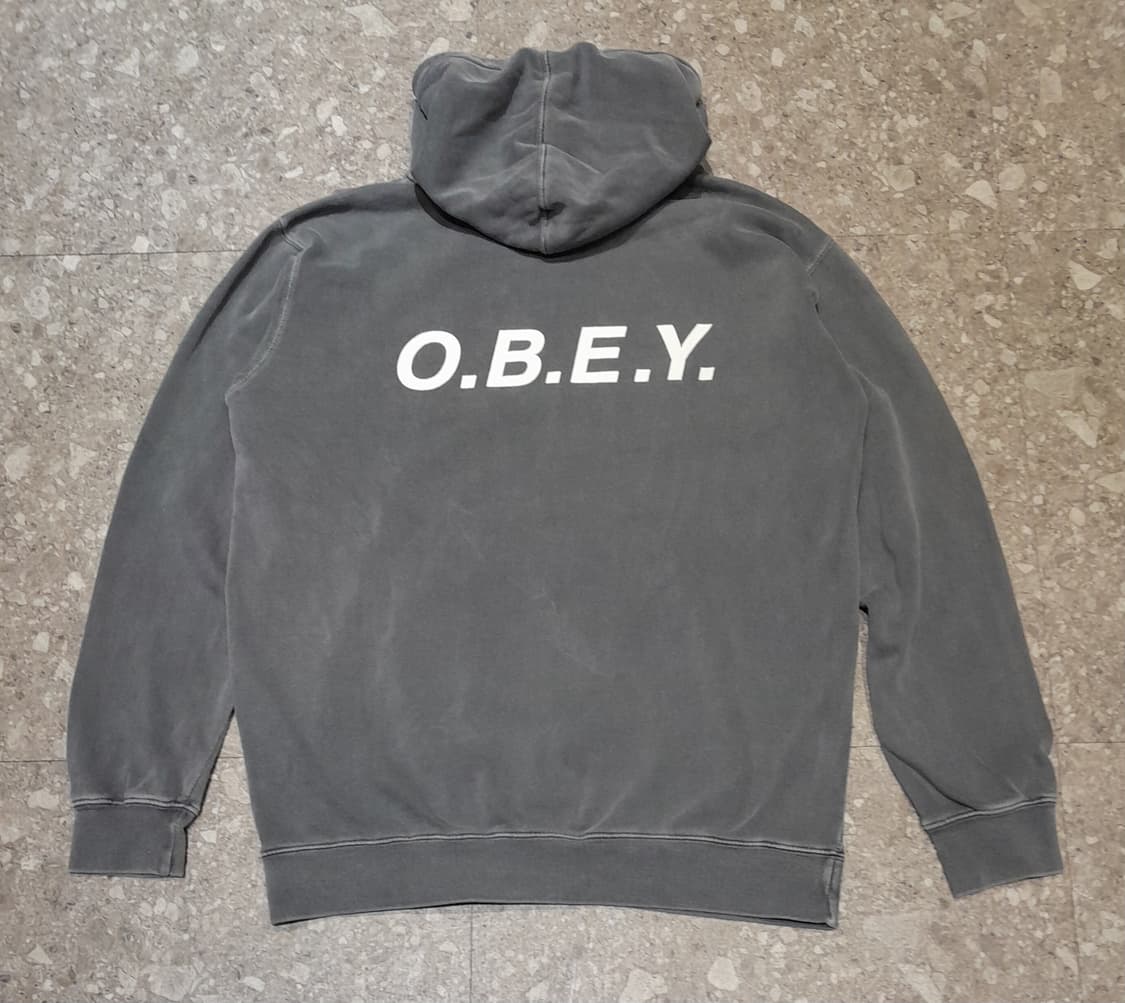 💥오베이 피그먼트다잉 후드 (M)
 상품이미지2