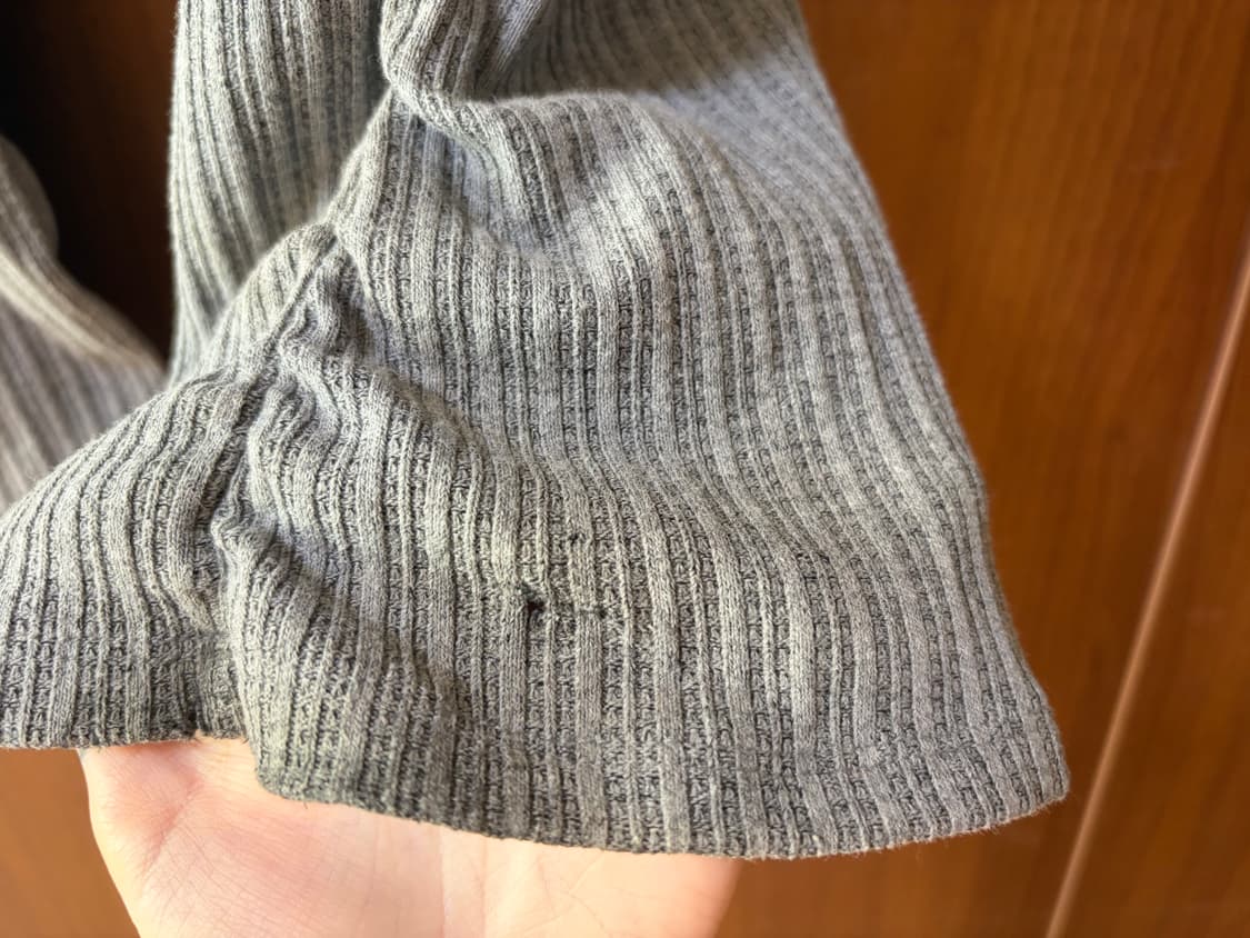 할로미늄 쓰리 파츠 개더 레깅스 / 그레이 상품이미지8