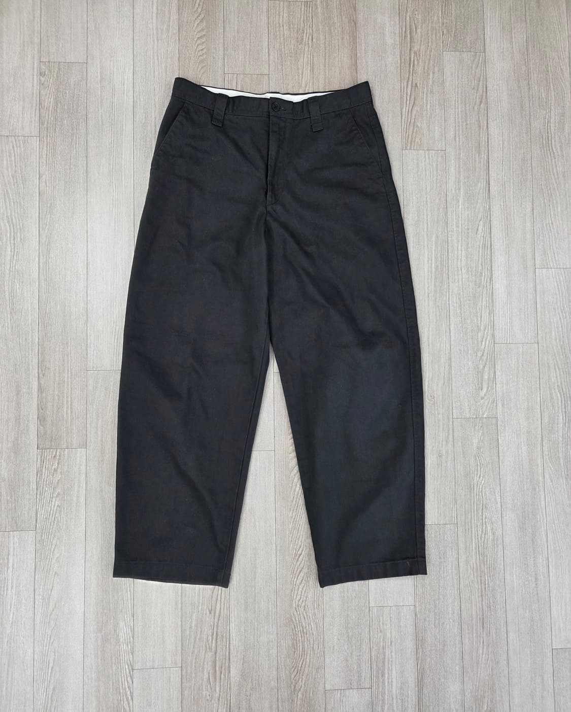 (새상품)유니클로U 와이드 치노 팬츠 08그레이 82(32) 480755 상품이미지1