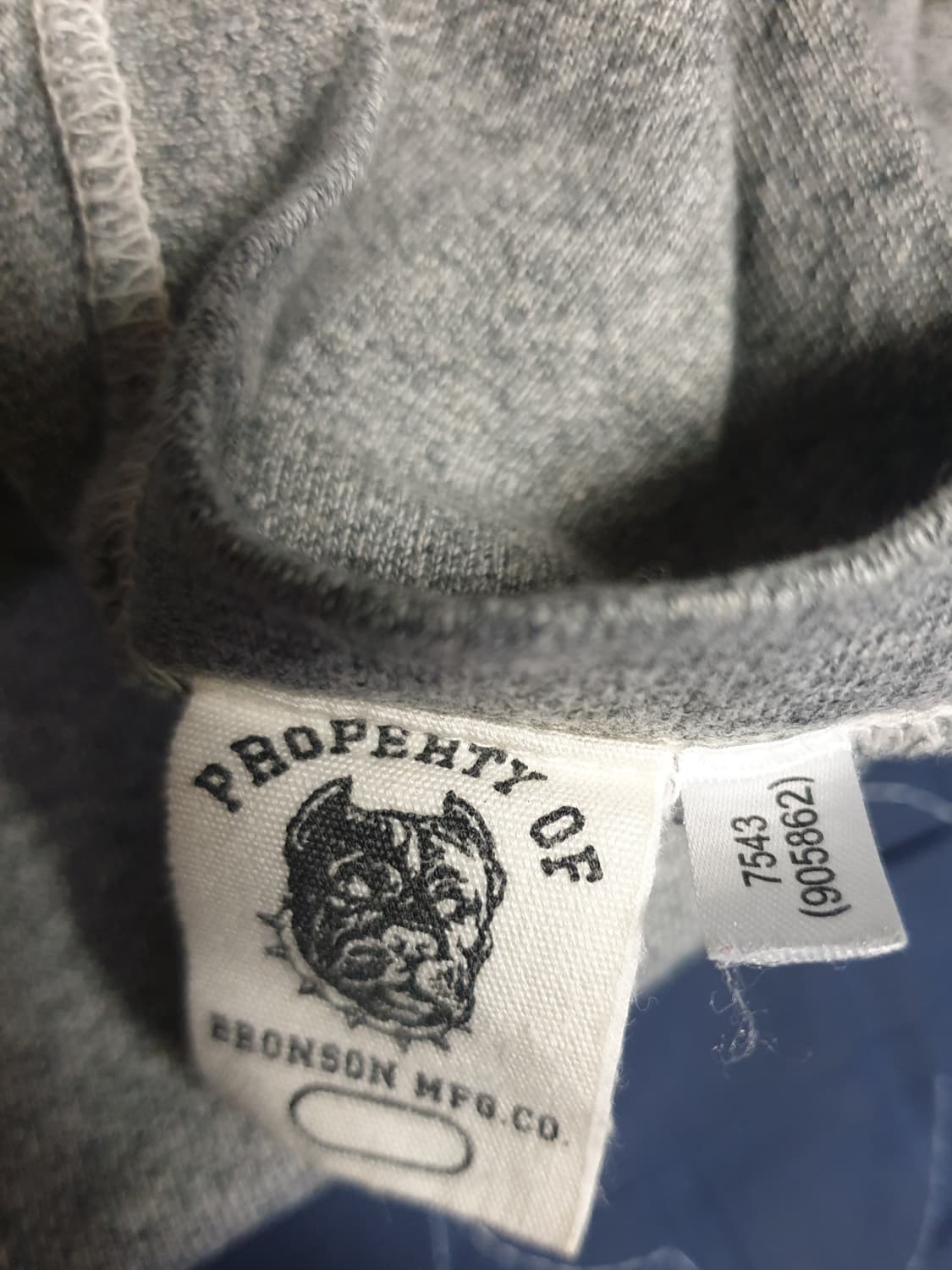 브론슨 튜블러 10.5oz 스펀코튼 반팔티 헤더그레이 (XXL) 상품이미지3