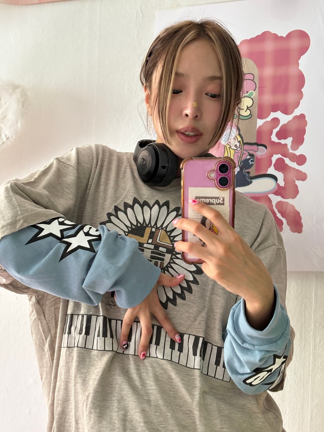 캐피탈 피아노 티셔츠 상품이미지9