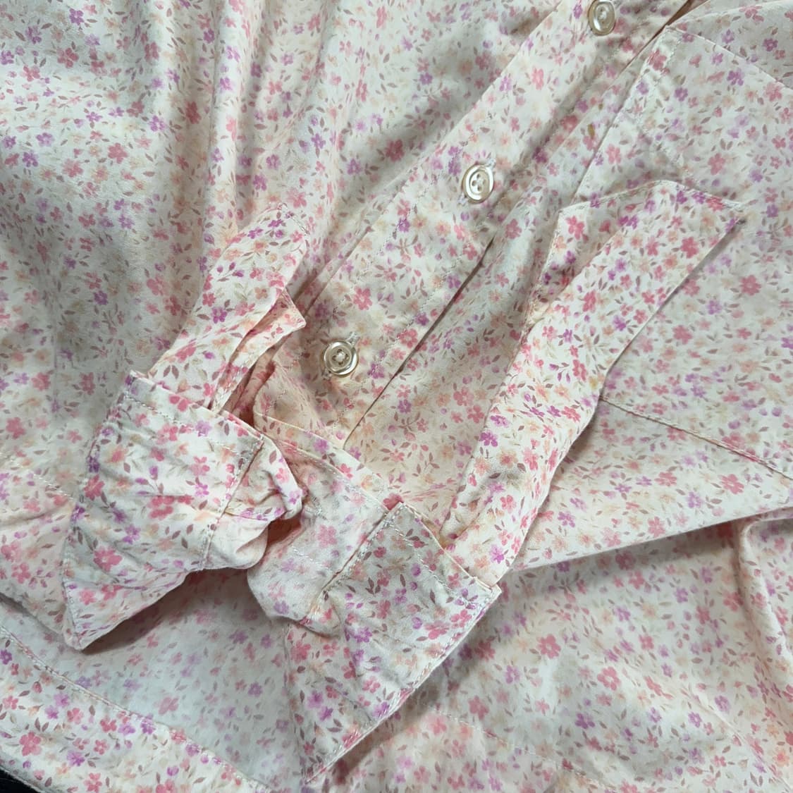 데니미스트 22 플로럴 타이 셔츠 상품이미지4