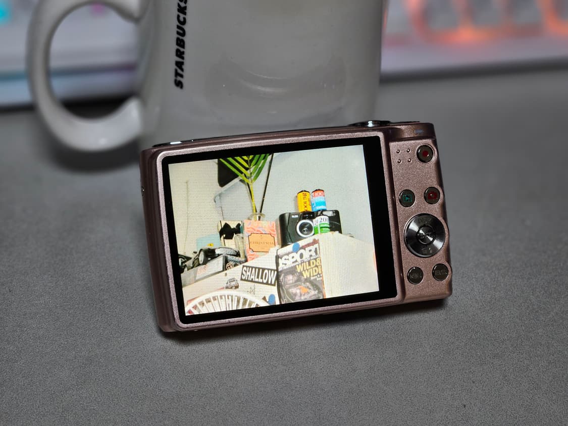 카시오 엑슬림 z300 인플루언서 디카 핑크 상품이미지4