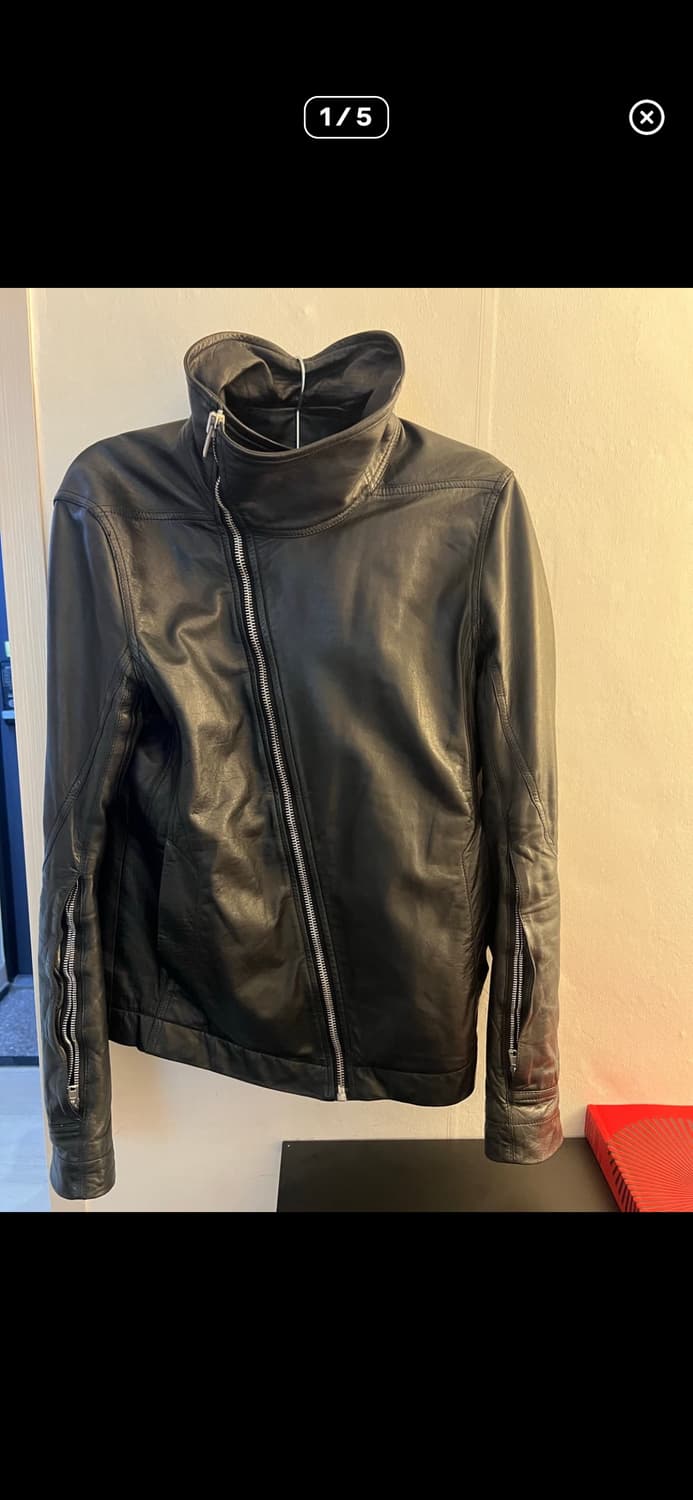 구매) rick owens 몰리노 가죽 자켓 48/50 상품이미지1