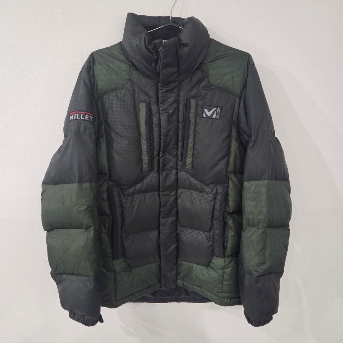 밀레 패딩 자켓 블랙/카키 95 상품이미지1