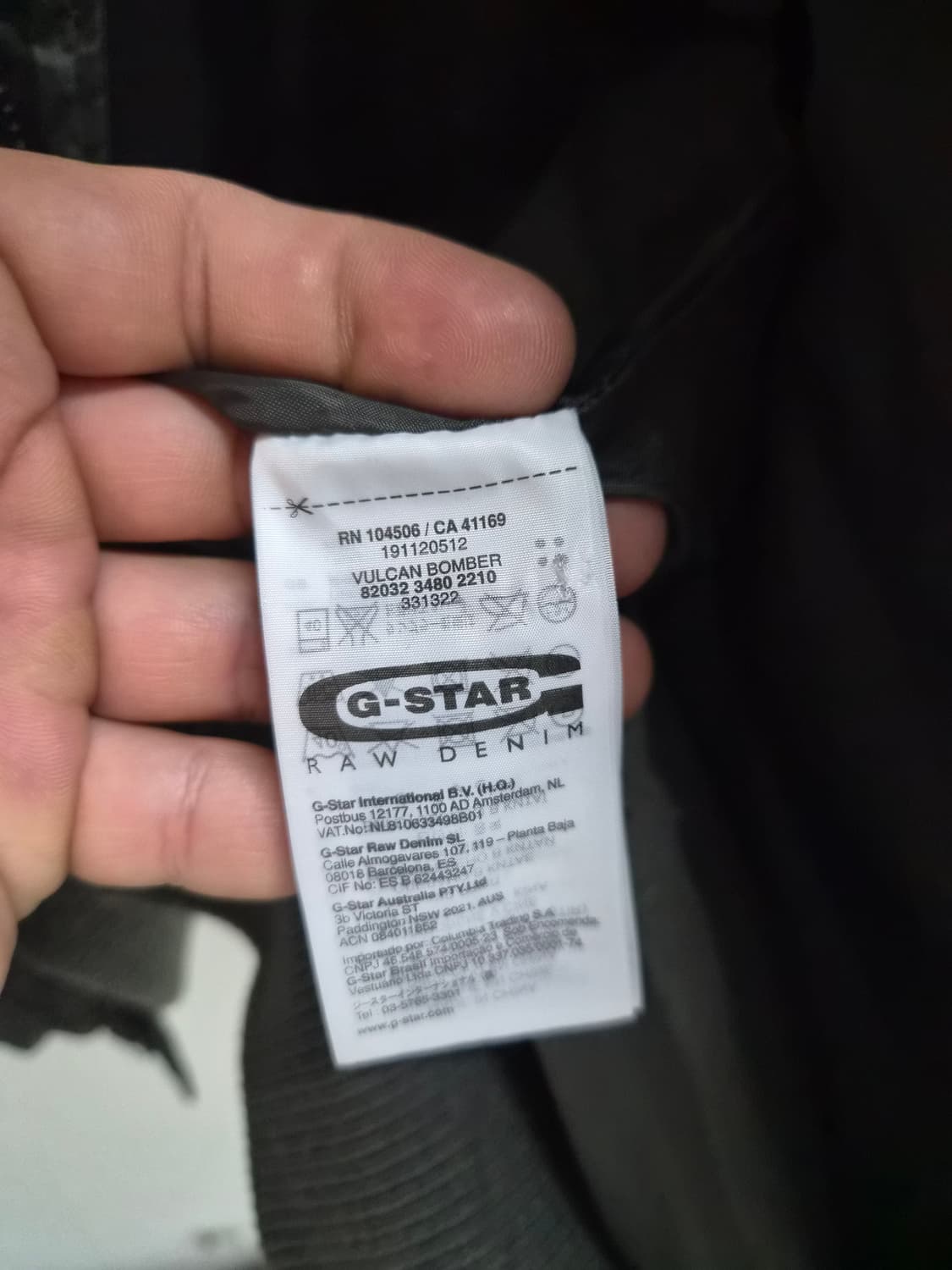 L) G-STAR RAW 지스타 퀼팅 봄버 점퍼 팝니다 상품이미지5