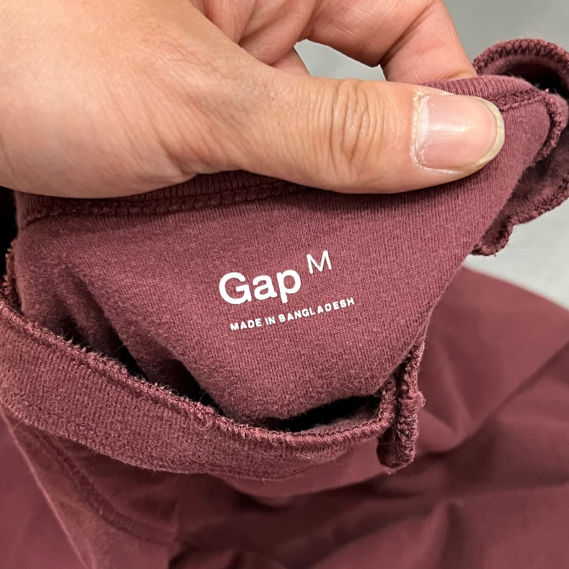  갭 헨리넥 티셔츠 y16276 상품이미지6