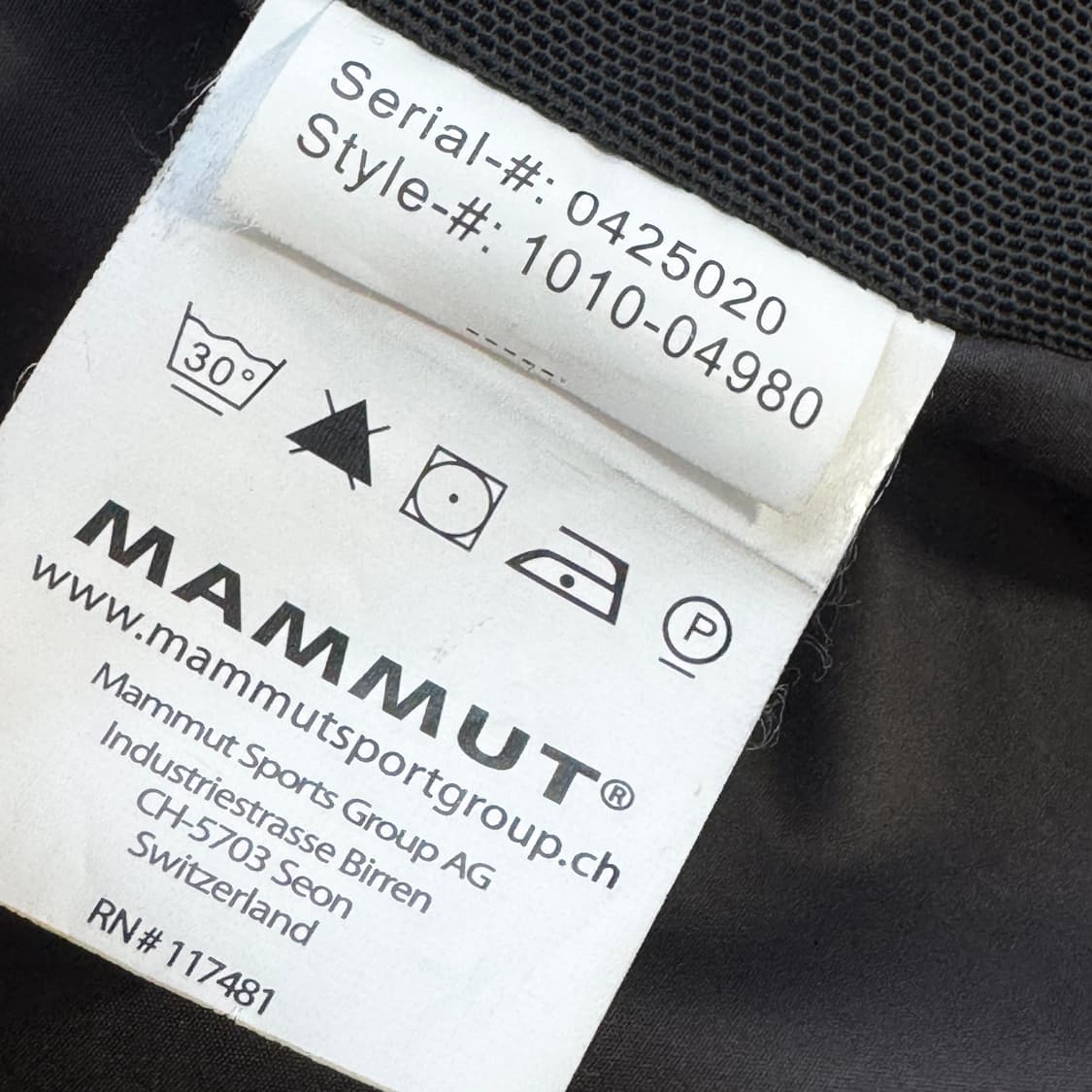 마무트 MAMMUT 후드 구스 다운 패딩 상품이미지6