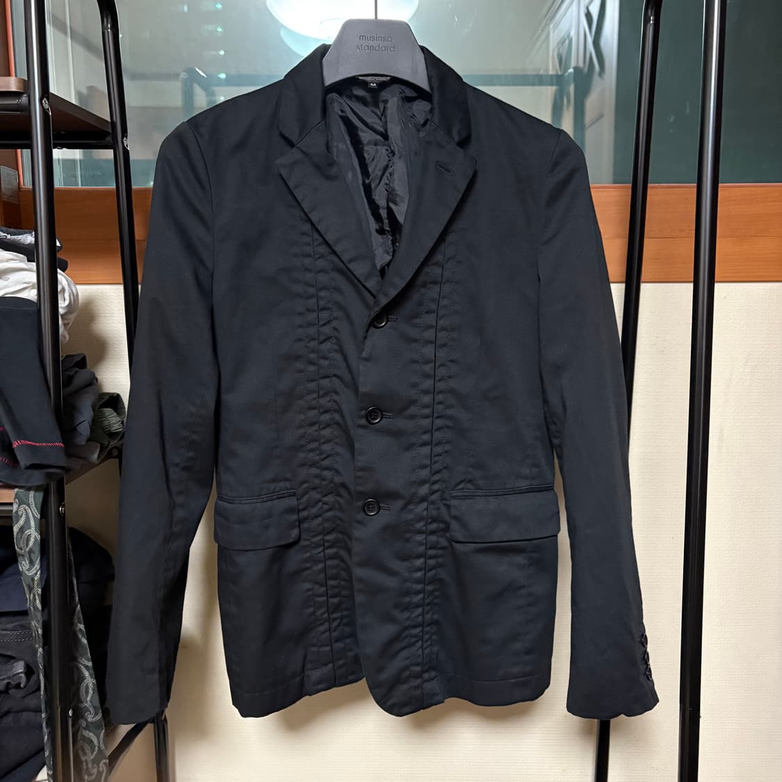 꼼데가르송 블랙 블레이저 상품이미지2