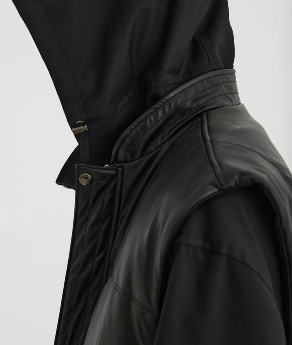 [M] 유스 리버서블 베스트 블랙 상품이미지2