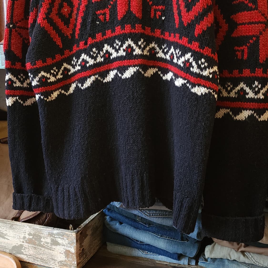 폴로 숄카라 니트 눈꽃 니트 랄프로렌 니트 xxl 폴로 빅사이즈 니트 상품이미지5