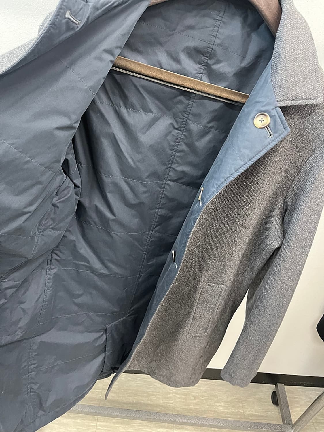 110) 브로이어 리버시블 울코트  상품이미지6