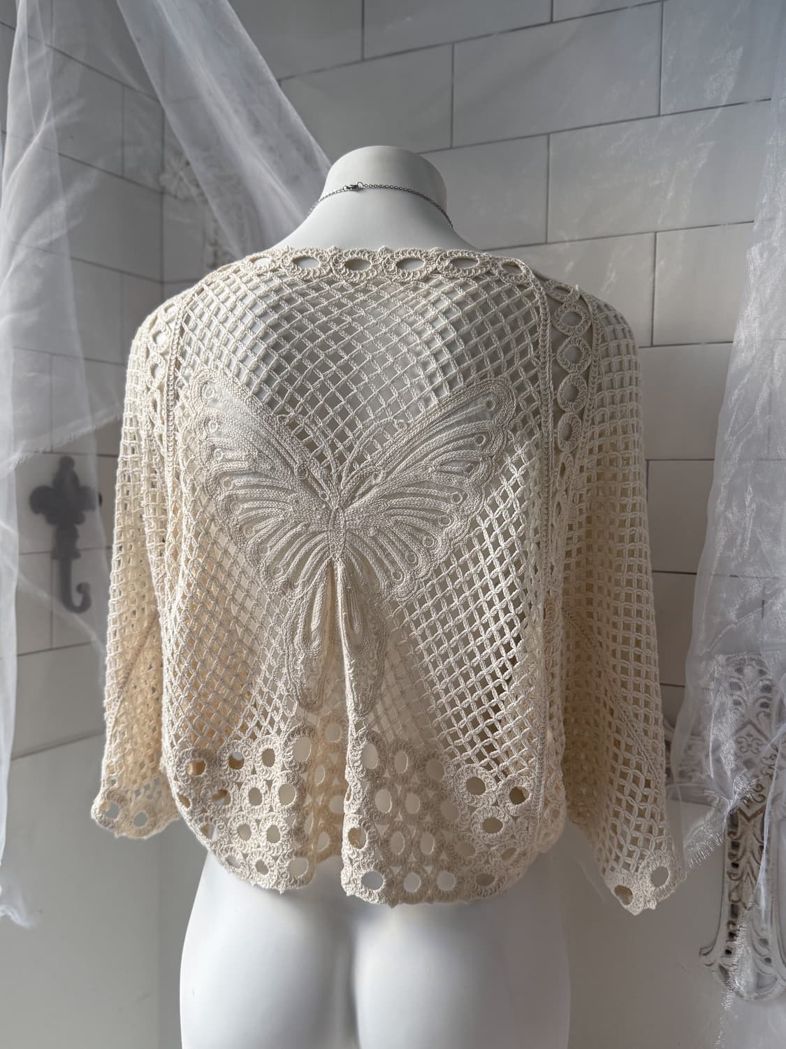 Butterfly Crochet Knit 0318 상품이미지6