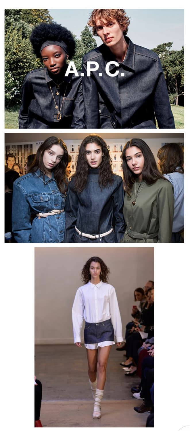 A.P.C 데님 스커트 상품이미지9
