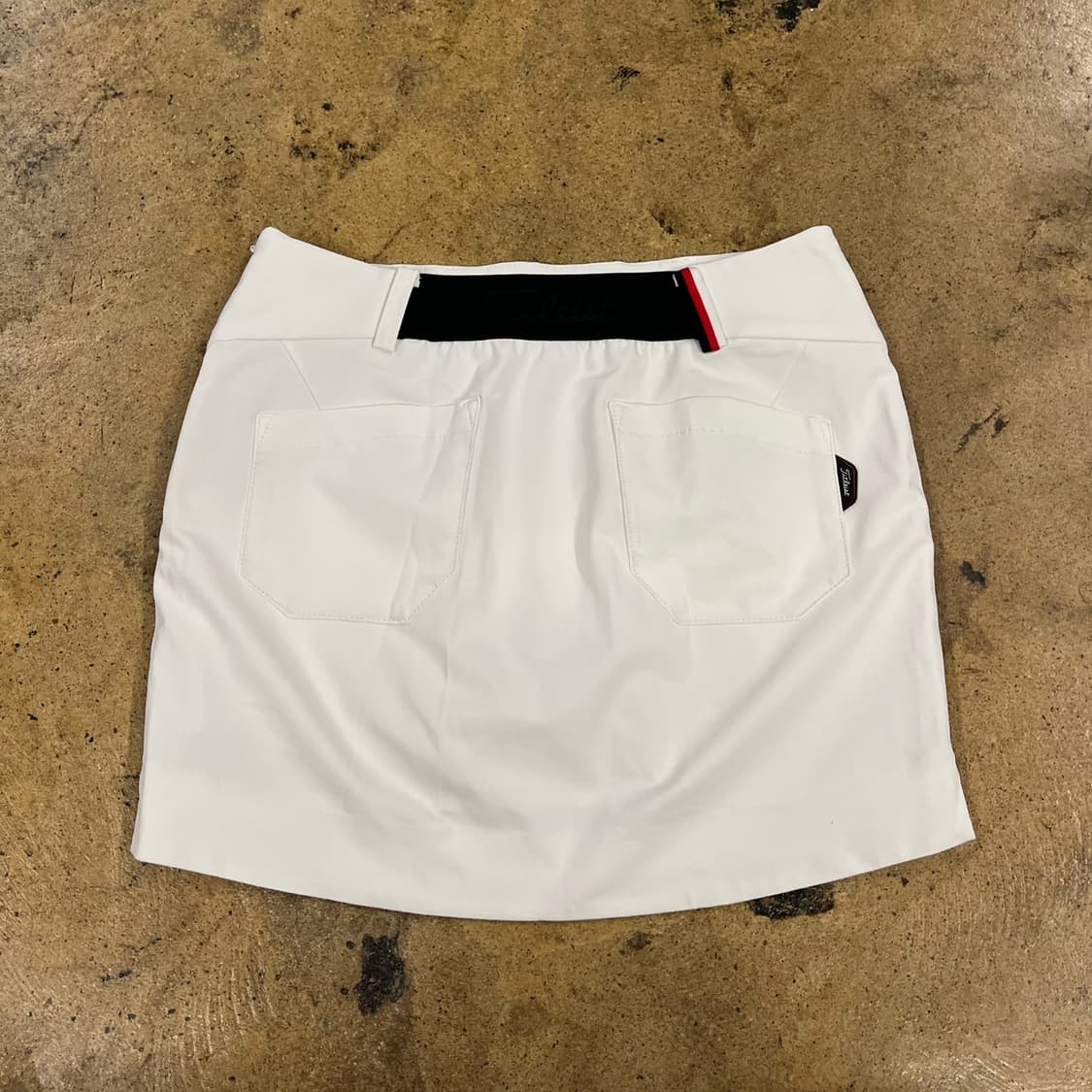 [정품/25] 타이틀리스트 화이트 골프 스커트 b17 상품이미지2