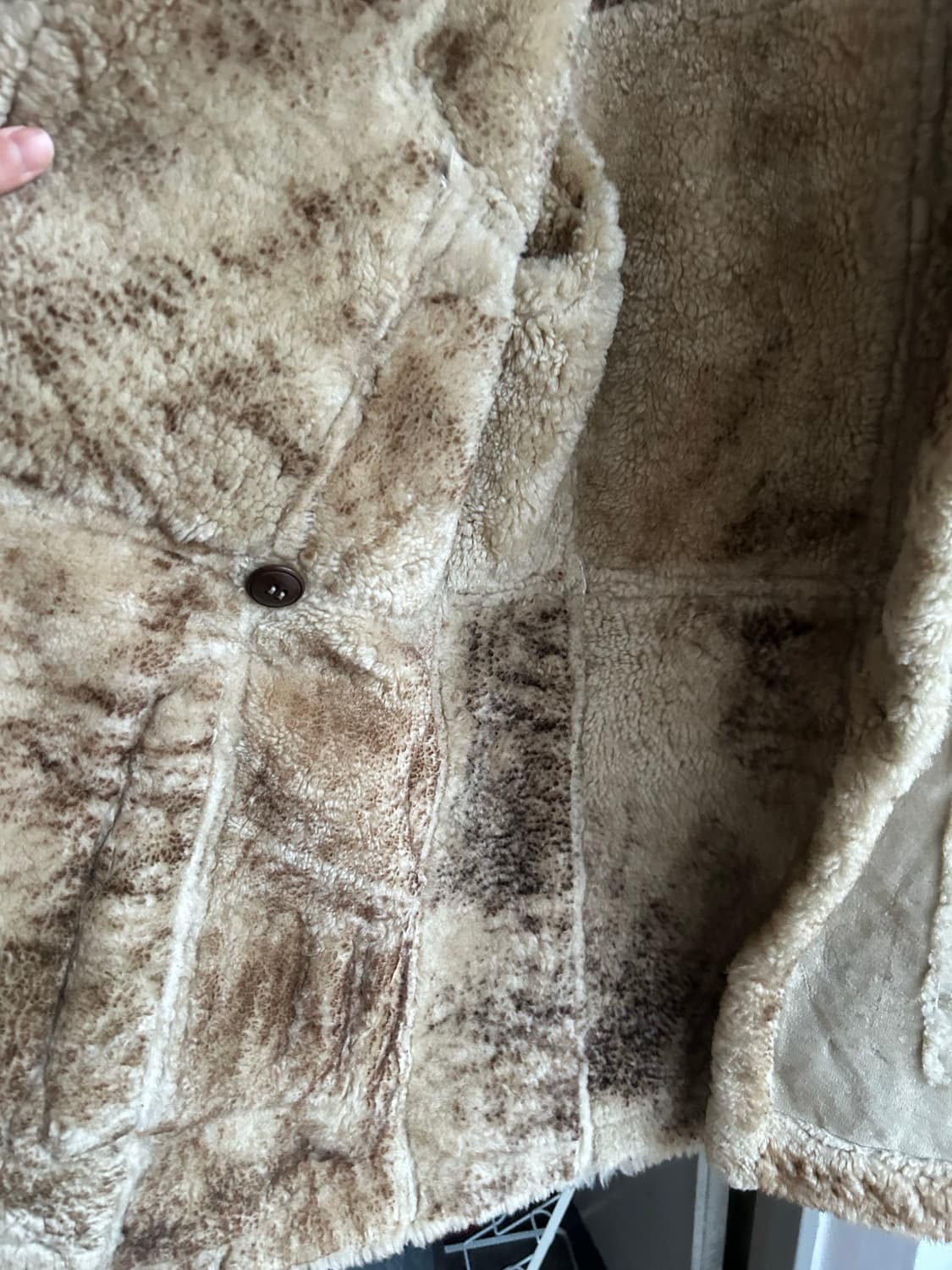 70-80‘s 무스탕코트 상품이미지3