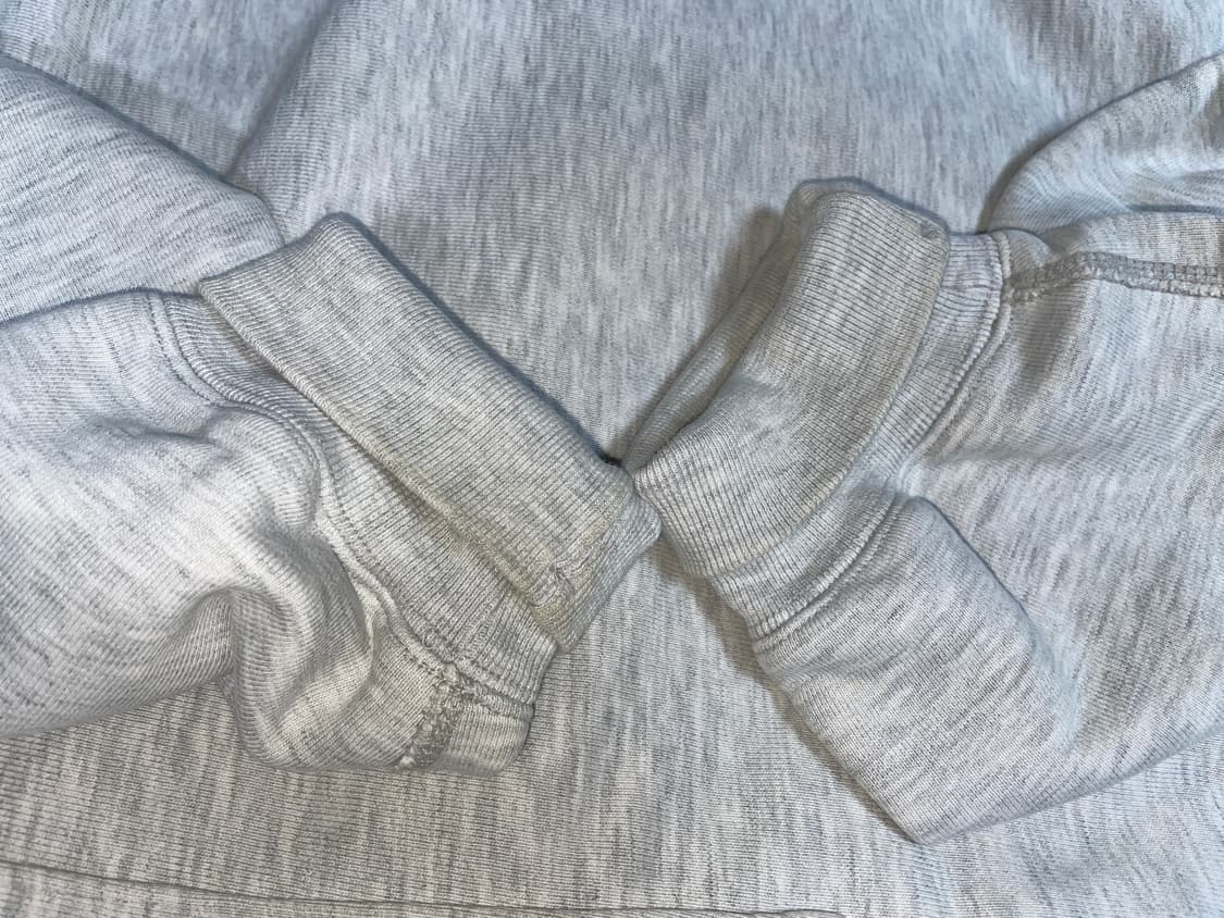 [ L ] 21FW 헤리티지플로스 221 리버스 후디 멜란지 그레이 상품이미지7