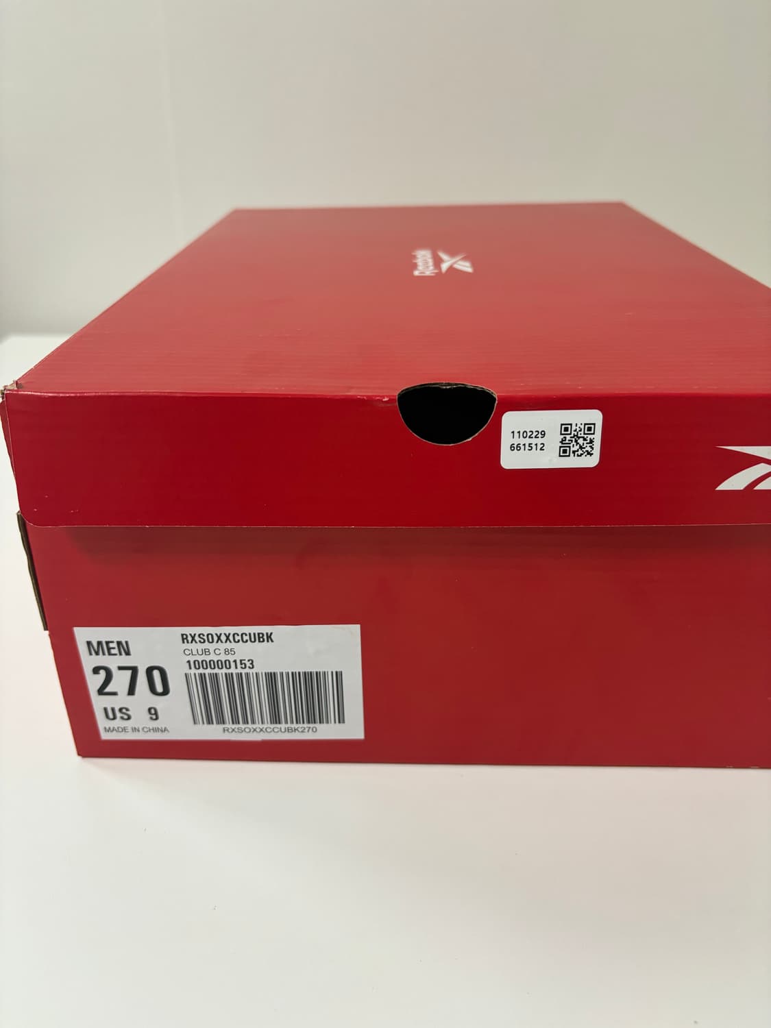 리복 클럽C 85 트리블블랙 상품이미지2