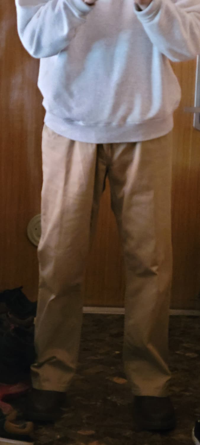 폴로 '어센틱 던가리' 가죽탭 치노팬츠 90's 상품이미지2