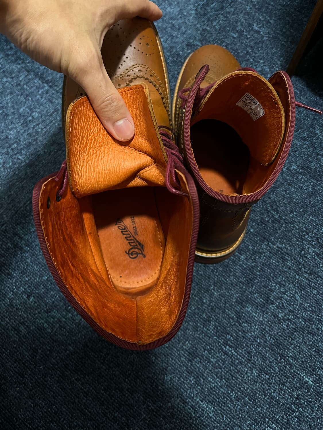 대너 매달리온 윙팁 부츠 255 상품이미지7