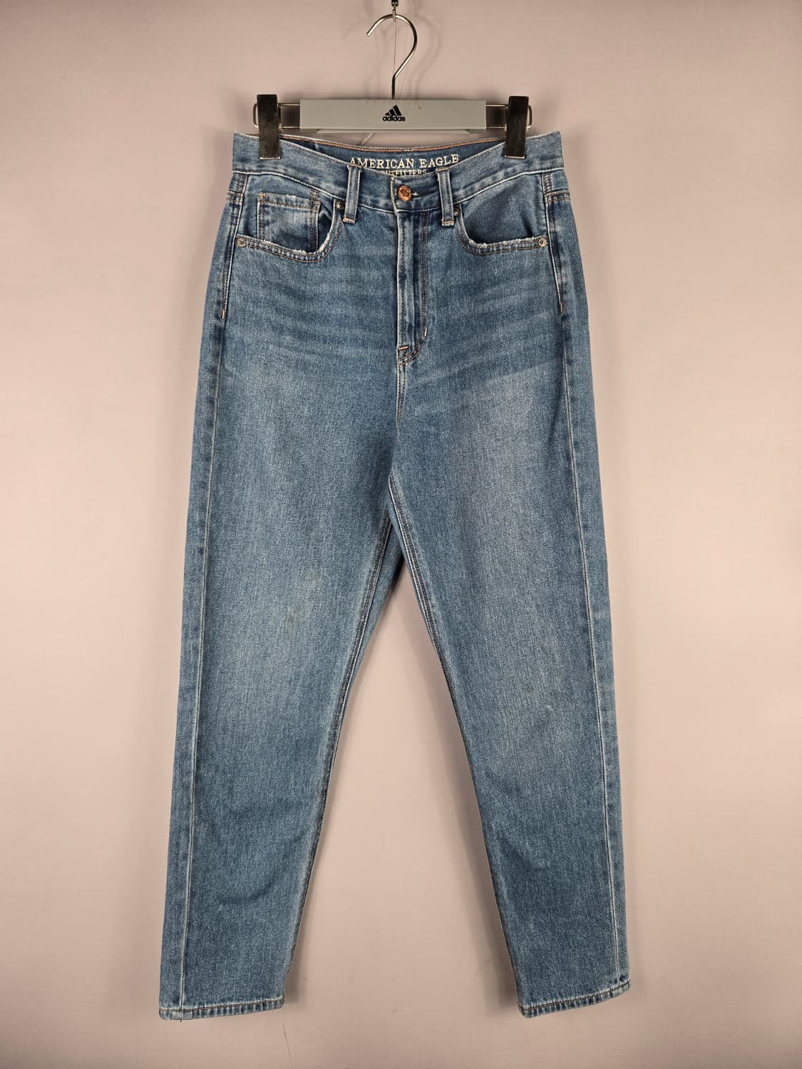 [무료배송]아메리칸이글 UK6 여성 스판 하이웨이스트 테이퍼드 청바지 상품이미지1