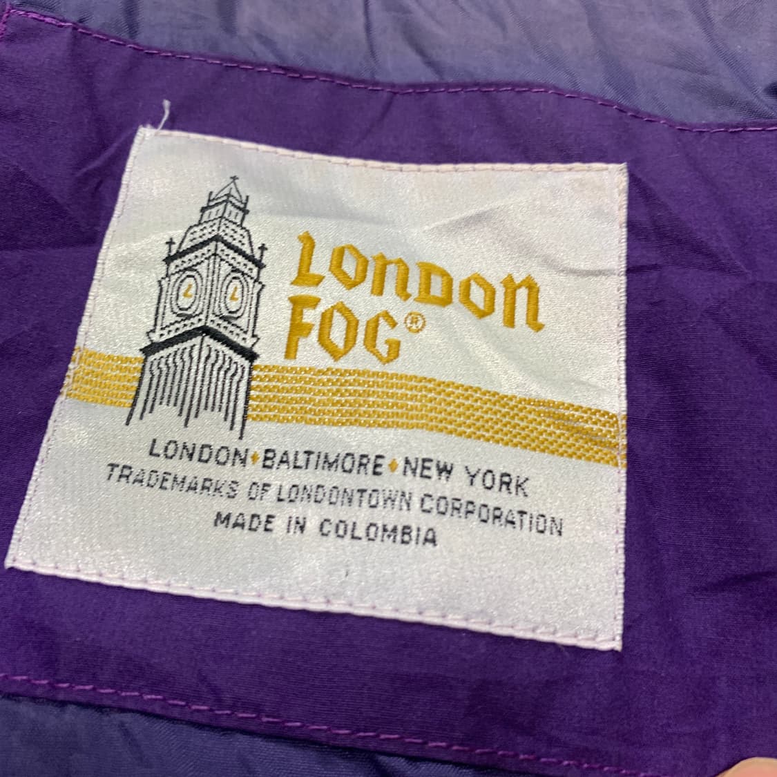 XL)90s 런던포그 London Fog  빈티지 해링턴 자켓 상품이미지3