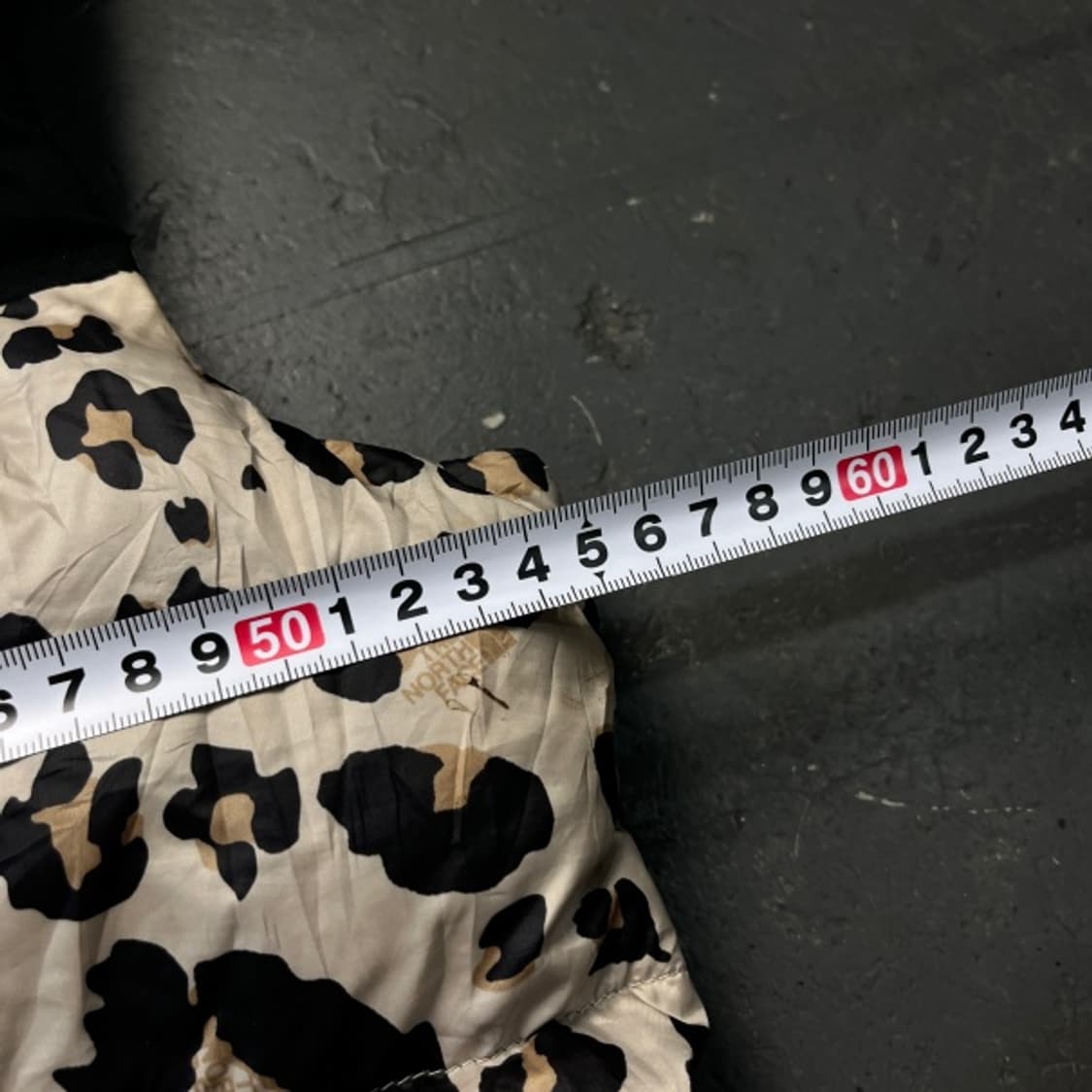 95 노스페이스 레오파드 패딩조끼 상품이미지5